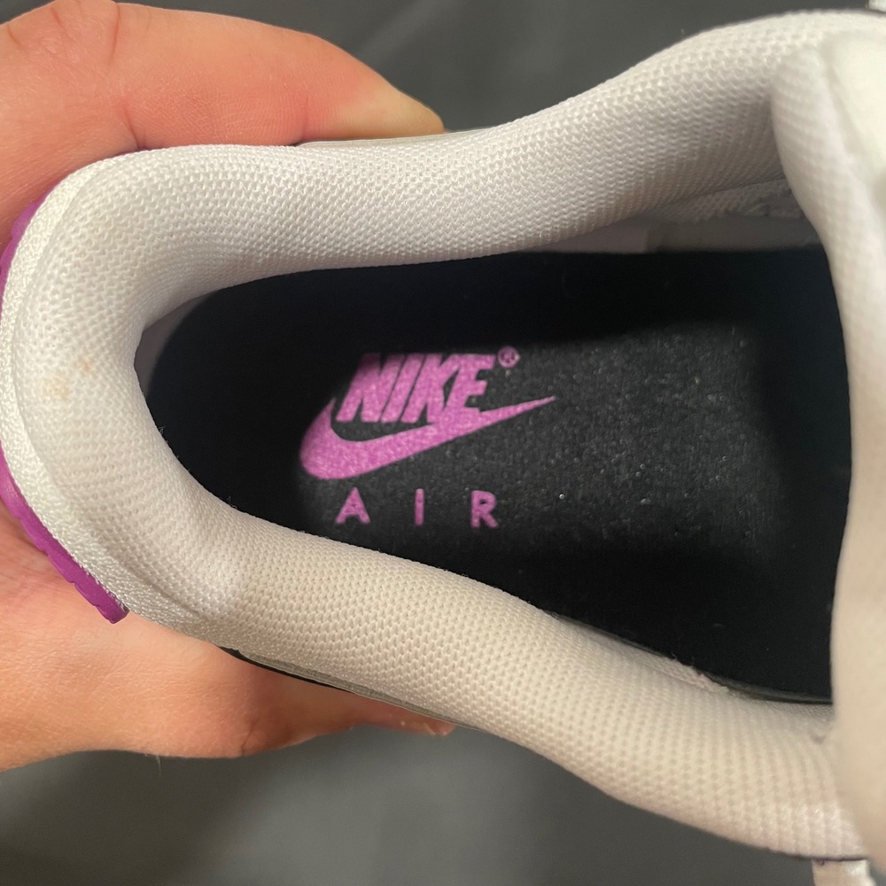 Nike Air Max 90 LV8 Womens Shoes Black Bold Berry Purple FD4328-109 Size 6.5 - Picture 5 of 8